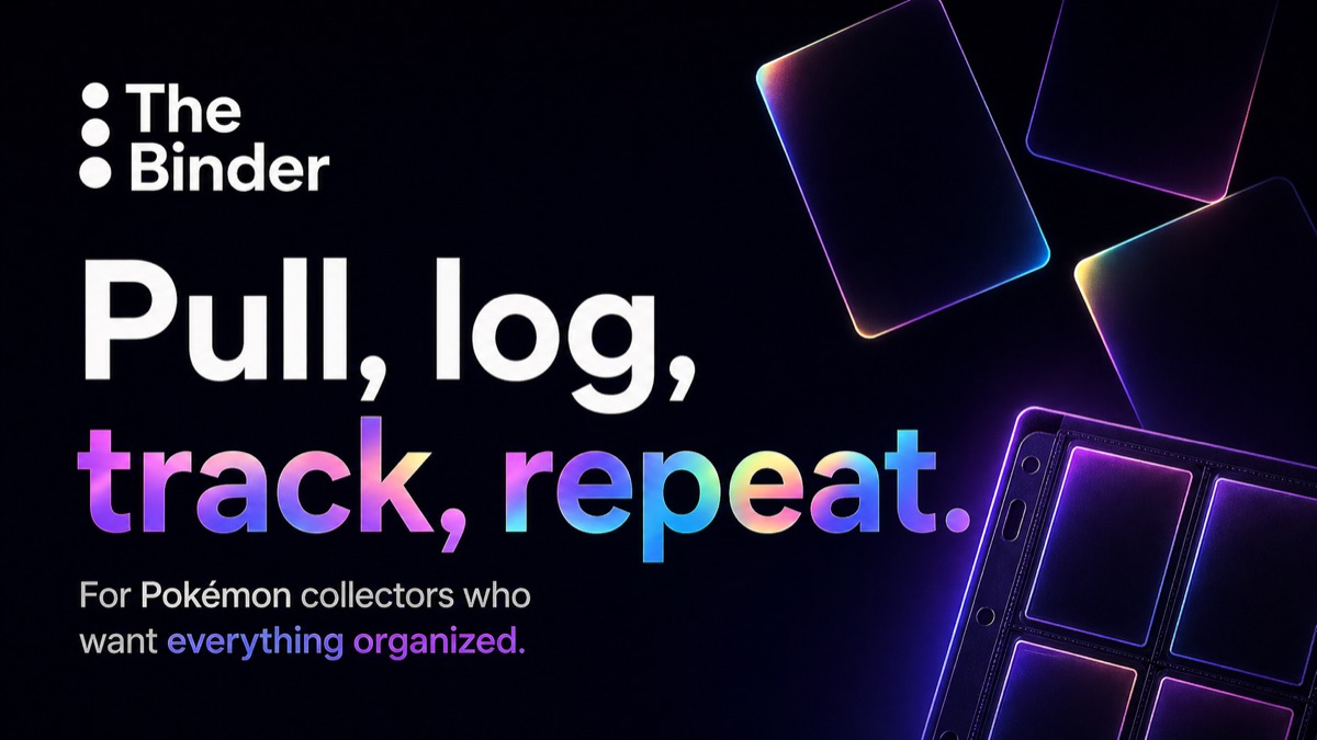 The Binder — pull, log, track, repeat