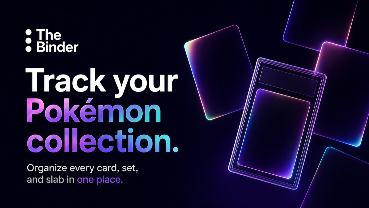 The Binder — track your Pokémon collection