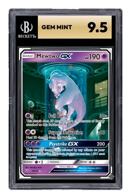 A Beckett 9.5 Gem Mint slab