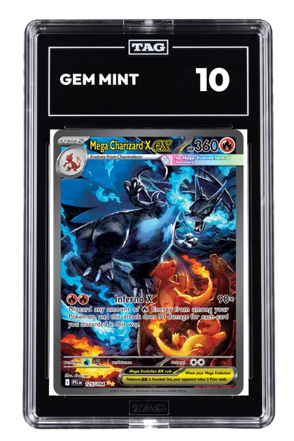 A TAG 10 Gem Mint slab